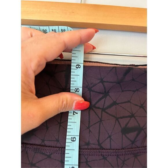 LULULEMON TRAIL BOUND 7/8 TIGHT FULL-ON LUXTREME STAR CRUSHED BLACK CHERRY SZ  6 - Picture 9 of 11